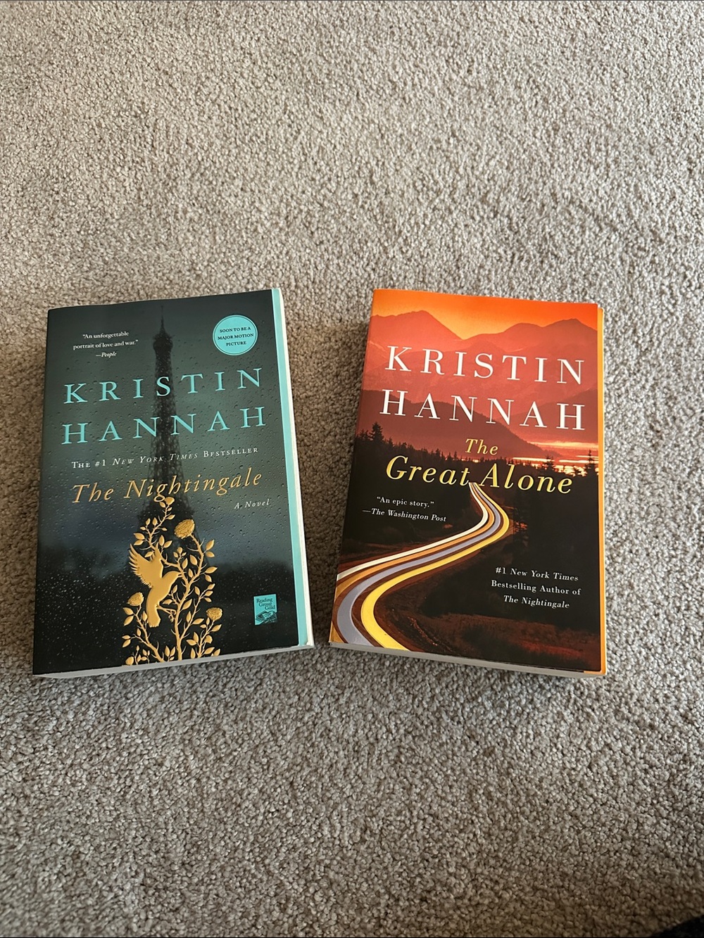 Kristin Hannah: The Nightingale and The Great Alone